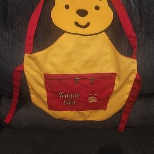 Winnie the Pooh Red and Yellow Apron